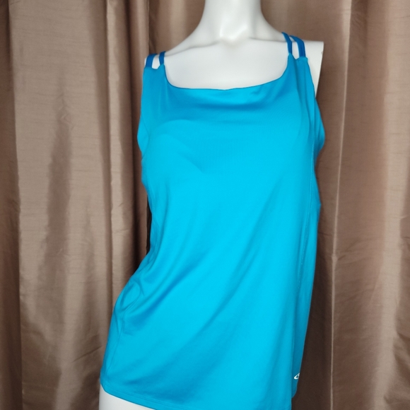 Champion Tops - Champion DuoDry Women's Workout Tank Top - Size: 2X - Blue - NWOT